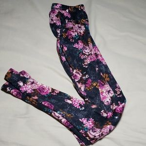 Floral leggings
